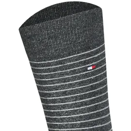 Tommy Hilfiger TH MEN SMALL STRIPE SOCK 2P Socken 2er Pack Grau 43-46
