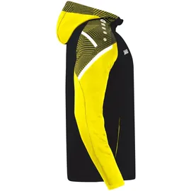 Jako Performance Trainingsanzug Polyester mit Kapuze Kinder 808 schwarz/soft yellow 152