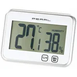 Pearl Digitales Thermometer & Hygrometer mit Minimum / Maximum, 2er-Set