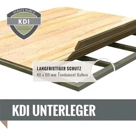 Karibu Fasshaus 3 inkl. 9 kW Ofen + ext. Steuerung