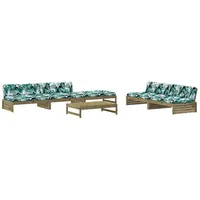 vidaXL 6-tlg Garten-Lounge-Set mit Kissen Imprägniertes Kiefernholz Modell 31