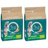 Purina One Bifensis Katzenfutter Indoor Formula Trockenfutter für Katzen 2x2,8Kg
