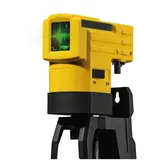 Stabila Kreuzlinienlaser 19110 LAX50G, grüner Laser, selbstnivellierend, drehbarer Halter