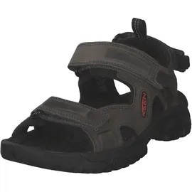 Keen Herren III Open Toe Sandal grau|SCHWARZ 43