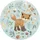 Little Dutch Wandtattoo LITTLE DUTCH "Wandsticker XL Forest Friends (100x100cm)", braun (mehrfarbig 1), H:100cm, PVC, Wandtattoos, Wandtattoo