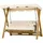 JV Möbel Hollywoodschaukel Beige 3-Sitzer