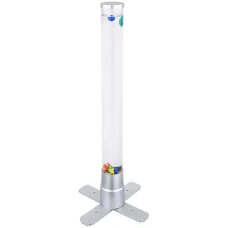 GLOBO RGB LED Wassersäule, Farbwechsler, klar, Fische, H 61cm