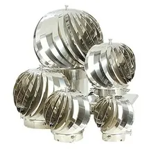 ASTEC Aspiromat Schornsteinaufsatz Airtwister T200 120 mm Ø Zugverstärker