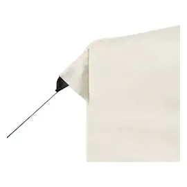 vidaXL Profi-Partyzelt Faltbar mit Wänden Aluminium 3x3 m Creme