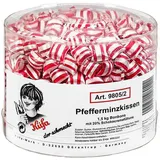 Bonbons Pfefferminzkissen Lutschbonbons mit Schokocremefüllung 1500 g