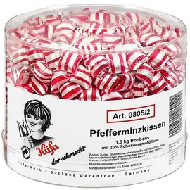 Bonbons Pfefferminzkissen Lutschbonbons mit Schokocremefüllung 1500 g