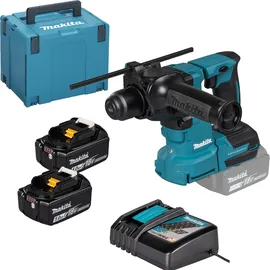 Makita DHR183RTWJ inkl. 2 x 5,0 Ah + Ladegerät + Staubabsaugung + Koffer