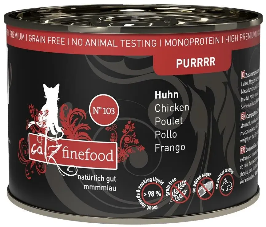 Catz finefood Purrrr No. 103 Huhn 6x200g