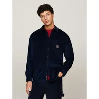 Tommy Jeans Langarmhemd »TJM RLX CHNKY CORDUROY SHIRT EXT«, aus Cord TOMMY JEANS Dark Night Navy