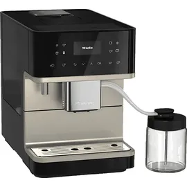 Miele CM 6360 MilkPerfection obsidianschwarz/clean steel metallic