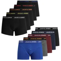 Jack & Jones Boxershorts Trunk (10-St., Set) Logobund, elastisch, im 10er Pack XXL