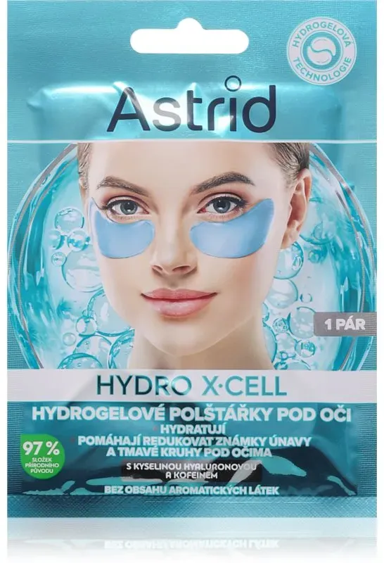 Astrid Hydro X-Cell Hydrogel-Pads gegen Augenringe 1 Paar
