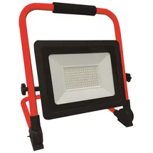 BOXTEC LED Arbeitsleuchte, Baustrahler, faltbar, 6500K, IP65, Gummikabel