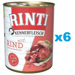 RINTI Kennerfleisch Rindfleisch 6x800g
