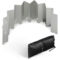 Evocamp Windschutz für Gaskocher, Spirituskocher Outdoor, Campingkocher, Grill, Feuerstelle,