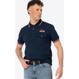 Lonsdale Herrengürtel Leder schwarz 130