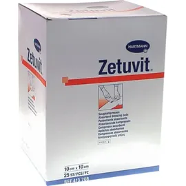 Hartmann Zetuvit Saugkompresse steril 10 x 10 cm 25 St