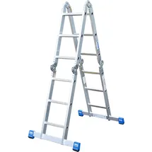 Krause Stabilo Gelenkleiter 4 x 3 Sprossen