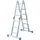 Krause Stabilo Gelenkleiter 4 x 3 Sprossen
