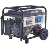 BullMach AMBRA 12000 E - Benzin-Stromerzeuger mit Rädern und AVR-Regelung - 8.5 kW - Dauerleistung 7.8 kW - 230V