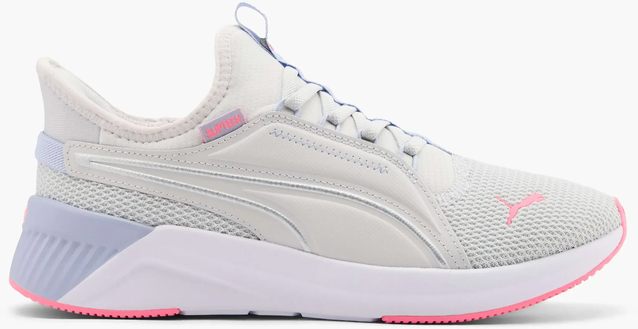 PUMA Softride Harli Sliptech Wns Slip On Sneaker Grau, Damen, Größe: 40, Material: Mesh/Textil - PUMA Softride Harli Sliptech Wns Slip On Sneaker Grau, Damen, Größe: 40, Material: Mesh/Textil - woman - Grau
