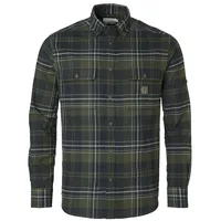 Chevalier Heron Flannel Shirt Men Evergreen Checked XXL