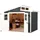 Weka Gartenhaus 226 2,95 x 2,09 m grau