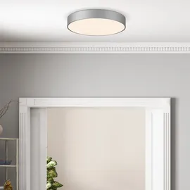 Deko-Light Menkar 1 Deckenaufbauleuchte 90 W rund silber