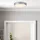 Deko-Light Menkar 1 Deckenaufbauleuchte 90 W rund silber