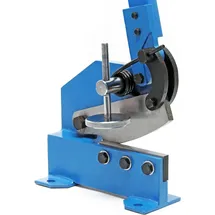 Wiltec Handhebelschere Hebelschere 125mm Blechschere Schlagschere Metallschere Hebel Manuell