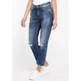 Gang Mom-Jeans »94JULY«, mit Destroyed-Effekten, Gr. 27 - N-Gr, repair blue, , 82314015-27 N-Gr