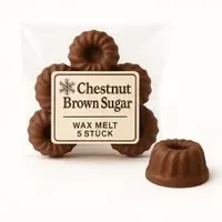 Duftmelt Chestnuts & Brown Sugar | 5er Set - Duftwachs | Duftkerzen