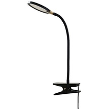 Lindby Binera LED Klemmleuchte Dim. Black