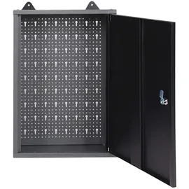 Ondis24 Hängeschrank Metall 42 cm schwarz abschließbar