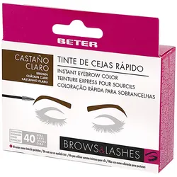 BETER BROW INSTANT tinte cejas rápido - Castaño Claro