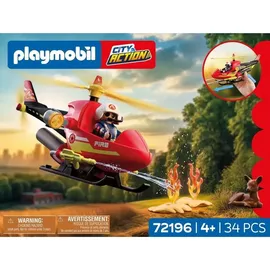 Playmobil City Action Feuerwehr-Helikopter 72196