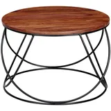 KADIMA DESIGN Braun Sheesham 60 x 40 x 60 cm