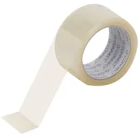 Q-Connect Packband 50mm x 66m transparent