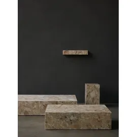 Audo Plinth Braun Marmor 100 x 27 cm
