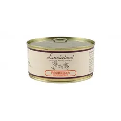 Lunderland Dose 300g Hundenassfutter 6 x 300 Gramm Rindfleisch durchwachsen