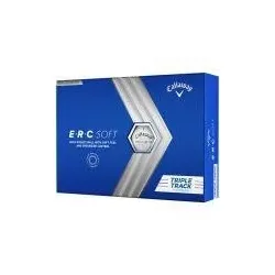 Packung mit 12 Golfbällen Callaway ERC Soft Triple Track EINHEITSGRÖSSE