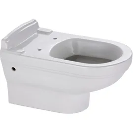 Villeroy & Boch Hommage Wand-Tiefspül-WC mit WC-Sitz Pure Black CeramicPlus