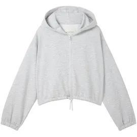 Tom Tailor Cropped Jacke Light Stone Grey Melange 128 cm