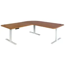 MCW Eckschreibtisch MCW-D40 Braun