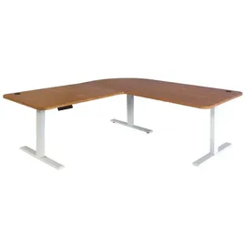 MCW Eckschreibtisch MCW-D40 Braun